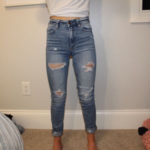 American Eagle Ripped Skinny Jeans